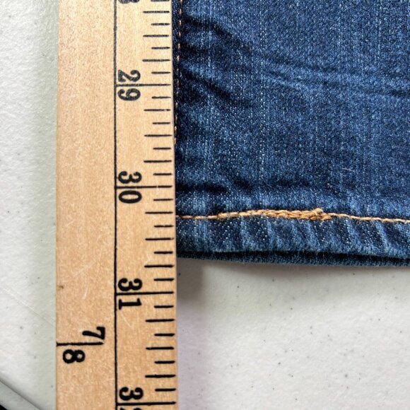 Levis 511 Jeans Mens 32 X 32 Slim Straight Leg Blue Stretch Denim - Picture 10 of 10